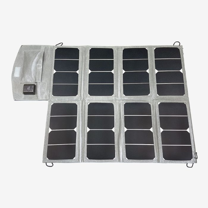 Medistromsolarpanelflat